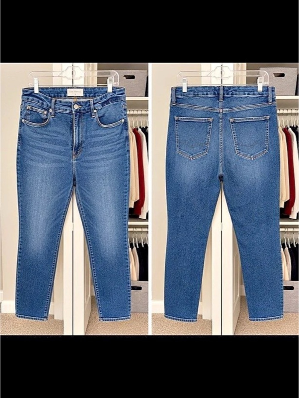 Good American Indigo 311 Good Legs Skinny Light Compression Jeans Skinny Jeans